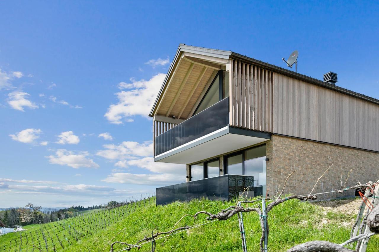 Luxus Chalet Max Glanz an der Weinstraße Dış mekan fotoğraf