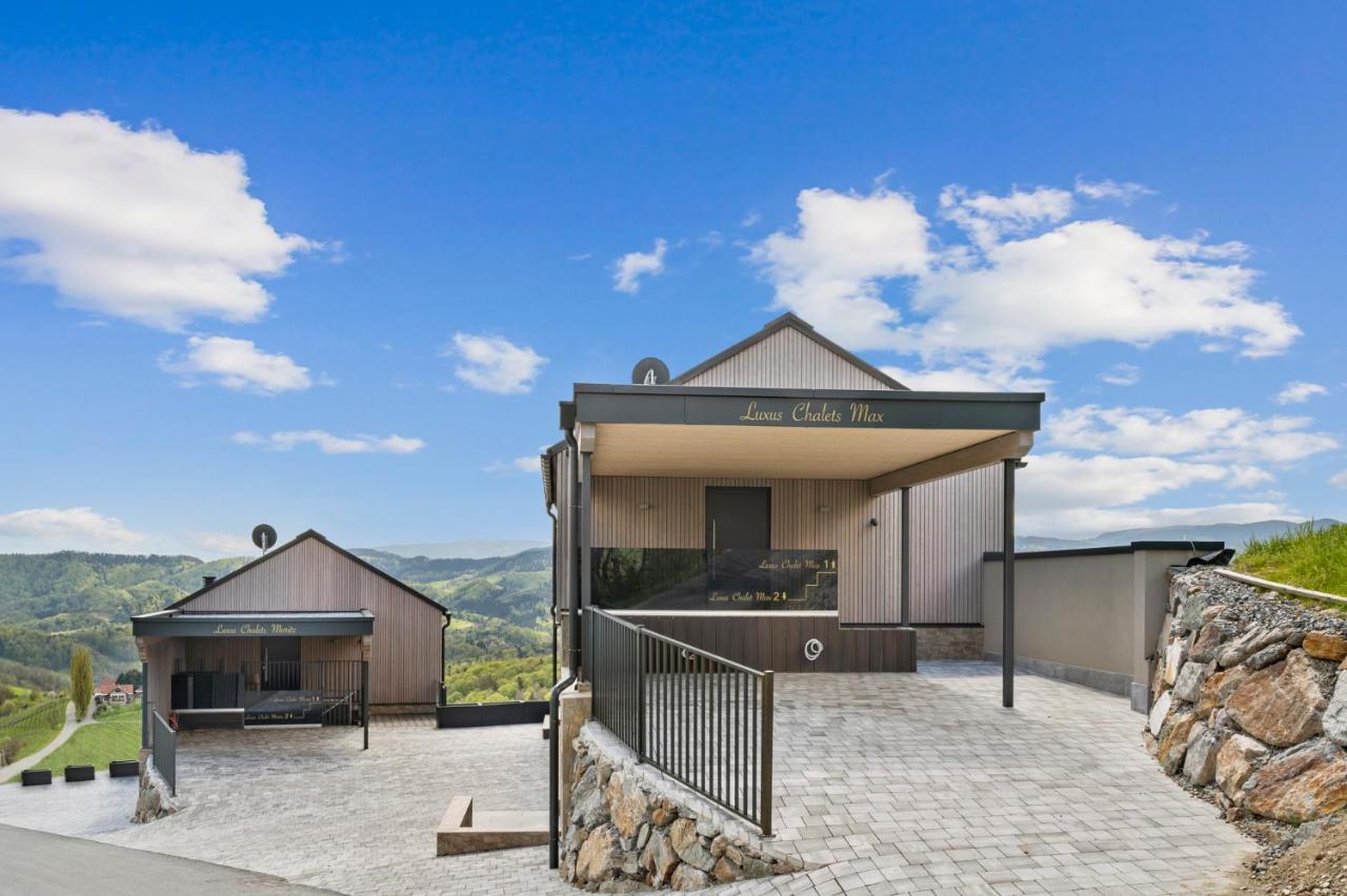 Luxus Chalet Max Glanz an der Weinstraße Dış mekan fotoğraf